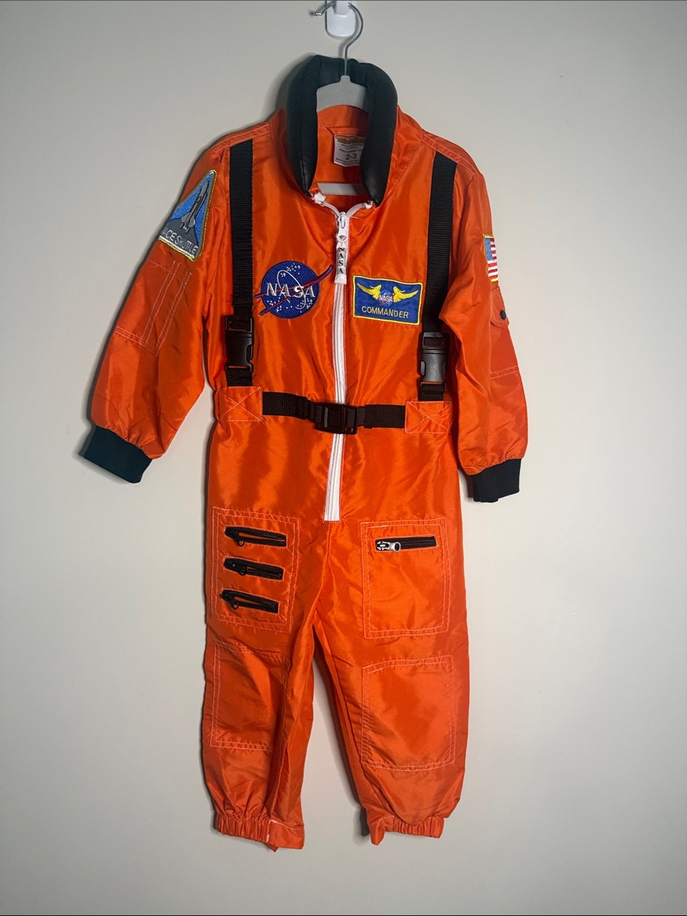 Kids NASA Commander Astronaut Costume